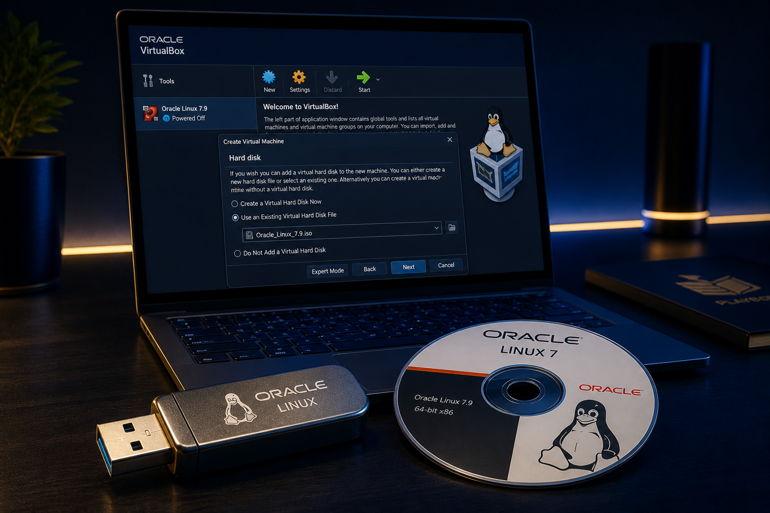 VirtualBox and Oracle Linux ISO